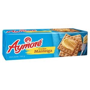 Biscoito Cracker Aymoré Manteiga Pacote 164g