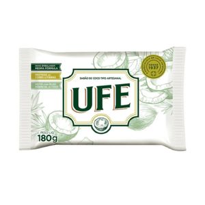 Sabão em Barra Ufe Coco 180g