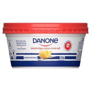 Manteiga Danone Extra c/ Sal Pote 200g