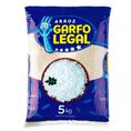 Arroz Branco Garfo Legal Pacote 5Kg