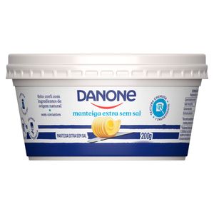 Manteiga Danone Extra s/ Sal Pote 200g