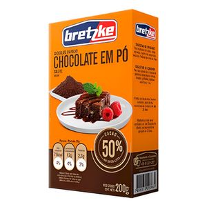 Chocolate em Pó Bretzke 50% Cacau 200g