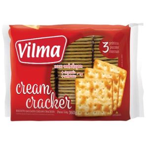 Biscoito Cream Cracker Vilma 360g