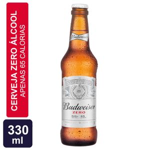 Cerveja Budweiser Zero Álcool Long Neck 330ml