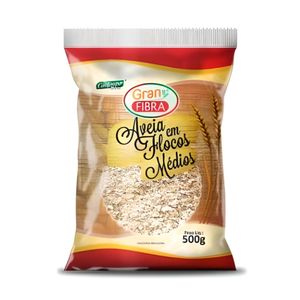 Aveia Granfibra Flocos Médios 500g