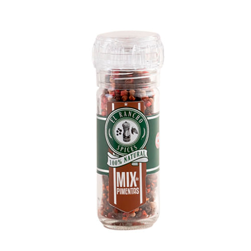Mix de Pimentas El Rancho Spices c/ Moedor 50g | Bretas Supermercado