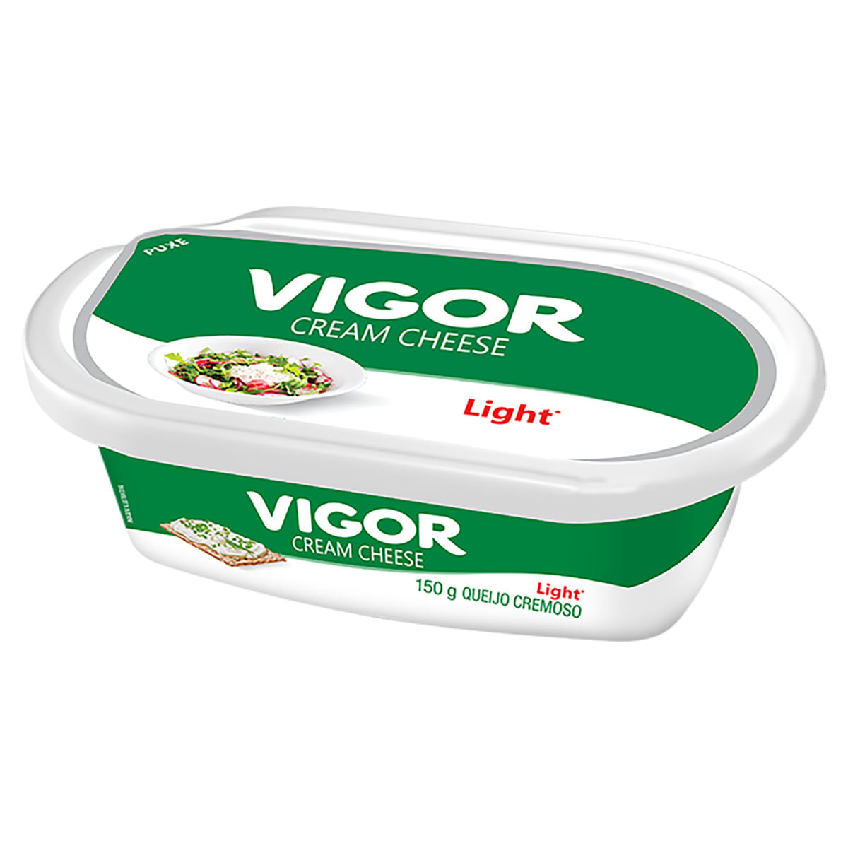 Cream Cheese Light Vigor Pote 150g Cream Cheese Bretas