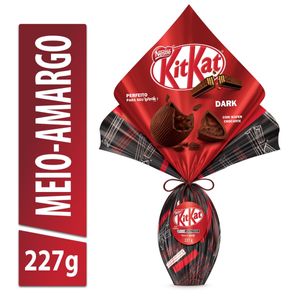 Ovo de Páscoa Nestlé Kitkat Dark Meio Amargo 227g