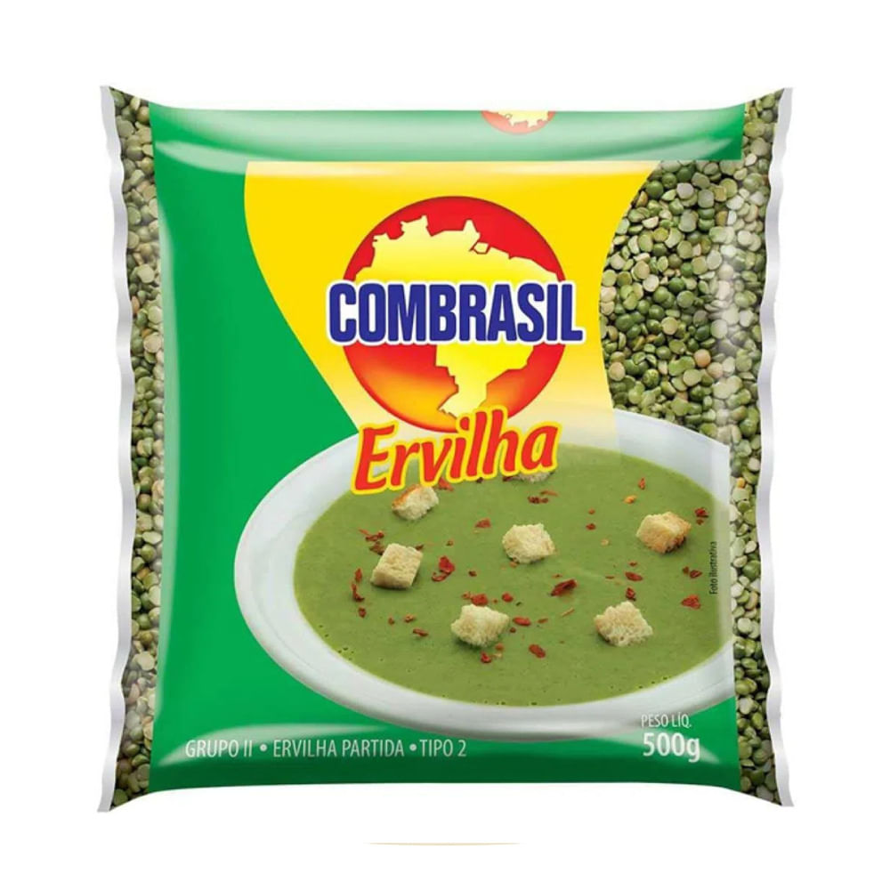 Ervilha Partida Combrasil 500g