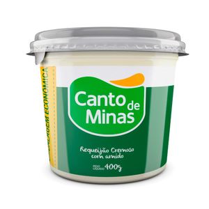 Requeijão Cremoso Canto de Minas Tradicional Pote 400g