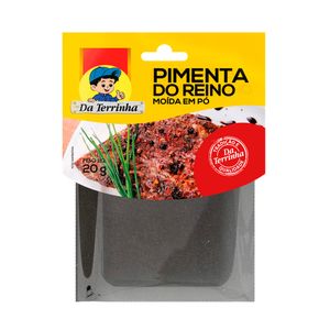 Pimenta Do Reino em Pó Da Terrinha 20g