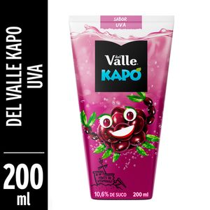 Néctar Del Valle Kapo Uva Tetra Pak 200ml