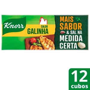 Caldo Knorr Galinha 114 g 12 Cubos