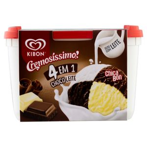 Sorvete Kibon Cremosíssimo Chocoleite Pote 2l