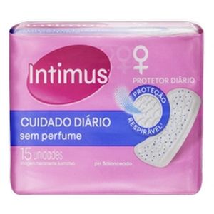 Protetor Diário Intimus Days s/ Perfume s/ Abas c/15