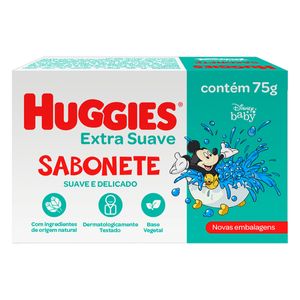 Sabonete em Barra Huggies Disney Baby Extra Suave Disney 75g
