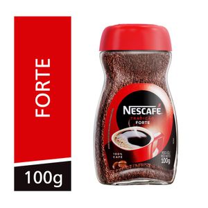 Cafe Solúvel Nescafé Tradição Forte Vidro 100g