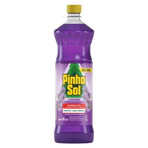 Desinfetante Perfumado Pinho Sol Uso Geral Lavanda Frasco 1 Litro