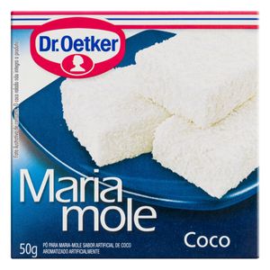 Maria Mole em Pó Dr. Oetker Coco Caixa 50g