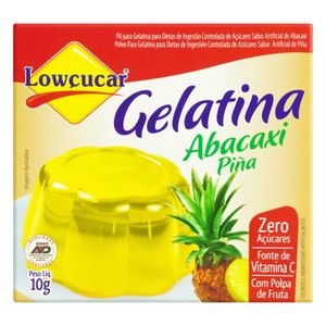 Gelatina Lowçucar Abacaxi 10g