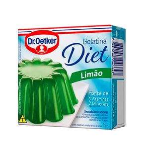 Gelatina em Pó Dr. Oetker Diet Limão 12g