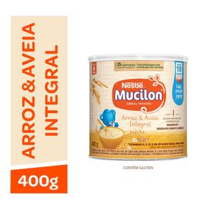 Mucilon Nestlé Aveia e Arroz 400g