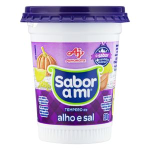 Tempero Completo Sabor A Mi Alho e Sal Pote 300g