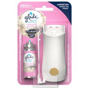 Aparelho e Odorizador de Ambiente Glade Toque de Frescor Lembranças de Infância Blister 12ml