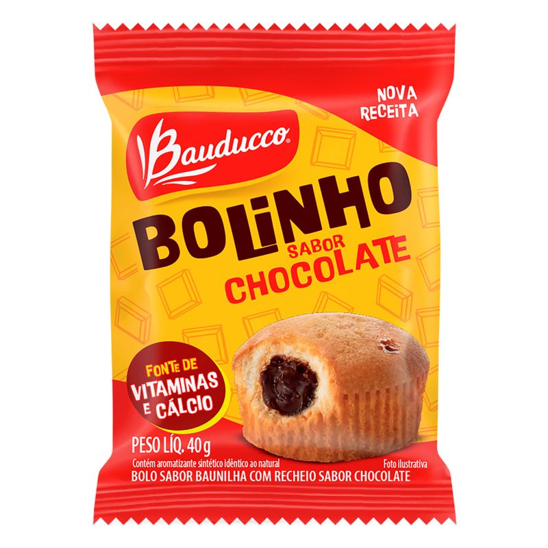 Bolinho Morango Bauducco 40g, 1 unidade