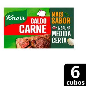 Caldo Knorr Carne 57g 6 Cubos