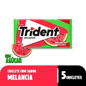 Goma de Mascar Trident Melancia 8g