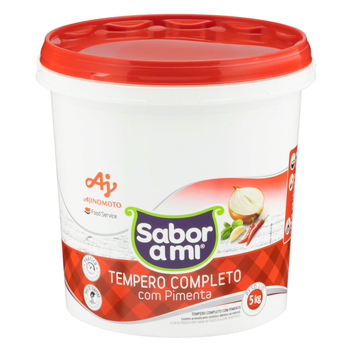 Tempero Anjimoto Sabor Ami Completo C Pimenta 5kg Tempero Pó Bretas