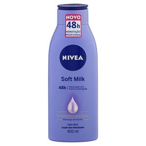 Loção Hidratante Nivea Soft Milk Frasco 400ml