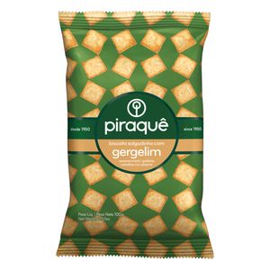 Biscoito Piraquê Gergelim Salgado 100g