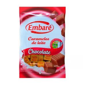 Caramelo Embaré Meio a Meio Leite e Chocolate 150g