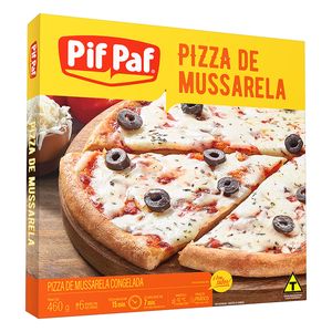 Pizza Pif Paf Mussarela Congelada 460g