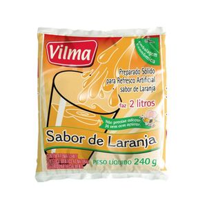 Pó p/ Refresco Vilma Laranja 240g