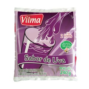 Pó p/ Refresco Vilma Uva 240g