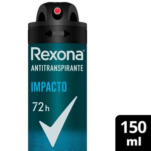 Desodorante Antitranspirante Aerossol Rexona Impacto 90g