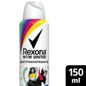 Desodorante Rexona Aerossol Now United 72h 90g