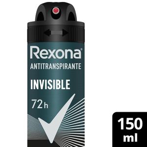 Desodorante Aerossol Rexona Men Invisible 150ml