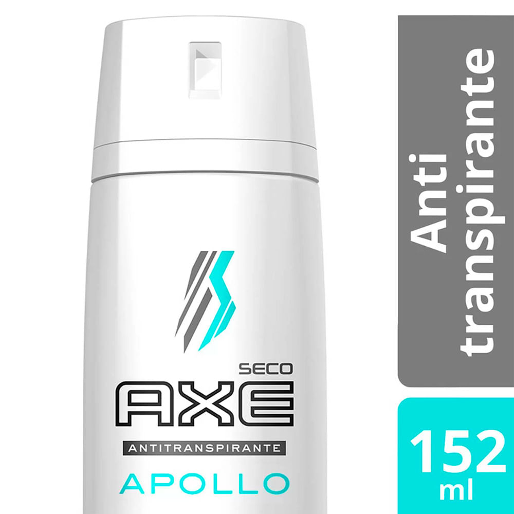 Antitranspirante Aerosol Axe Apollo 152 ml | Bretas Supermercado