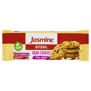 Biscoito Cookies Integral Jasmine Aveia + Berries 120g