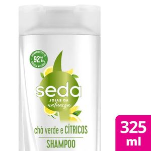 Shampoo Seda Joias da Natureza Chá Verde e Cítricos Frasco 325ml