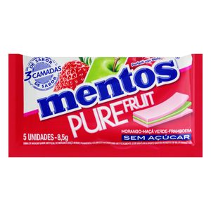 Goma de Mascar Pure Fruit 3 Mentos 8.5g