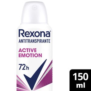 Desodorante Antitranspirante Aerossol Rexona Active Emotion 150ml