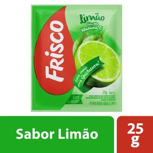 Refresco em Pó Frisco Limão 25g