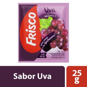 Refresco em Pó Frisco Uva 25g