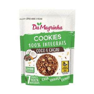 Biscoito Cookies Integral Da Magrinha Coco e Morango 150g