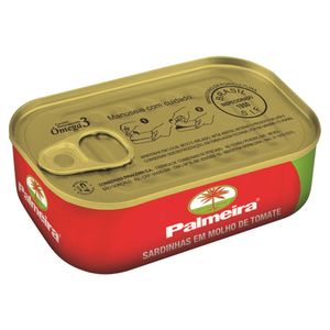 Sardinha Palmeira Tomate 125g